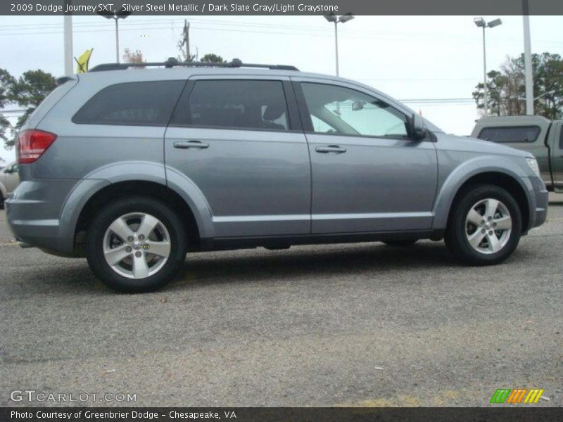 Silver Steel Metallic / Dark Slate Gray/Light Graystone 2009 Dodge Journey SXT