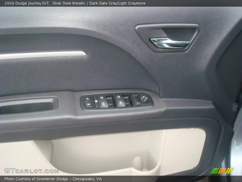 Silver Steel Metallic / Dark Slate Gray/Light Graystone 2009 Dodge Journey SXT