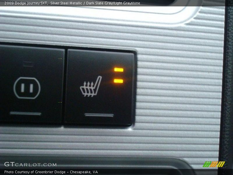 Silver Steel Metallic / Dark Slate Gray/Light Graystone 2009 Dodge Journey SXT