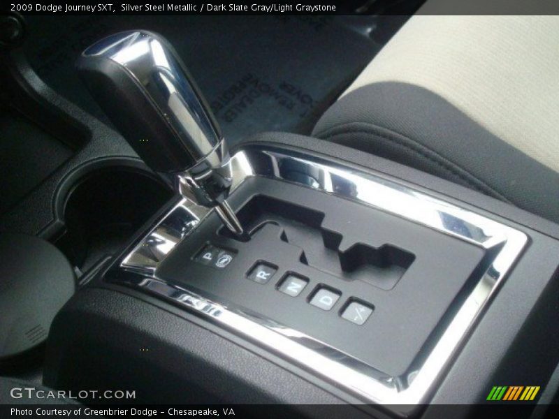 Silver Steel Metallic / Dark Slate Gray/Light Graystone 2009 Dodge Journey SXT
