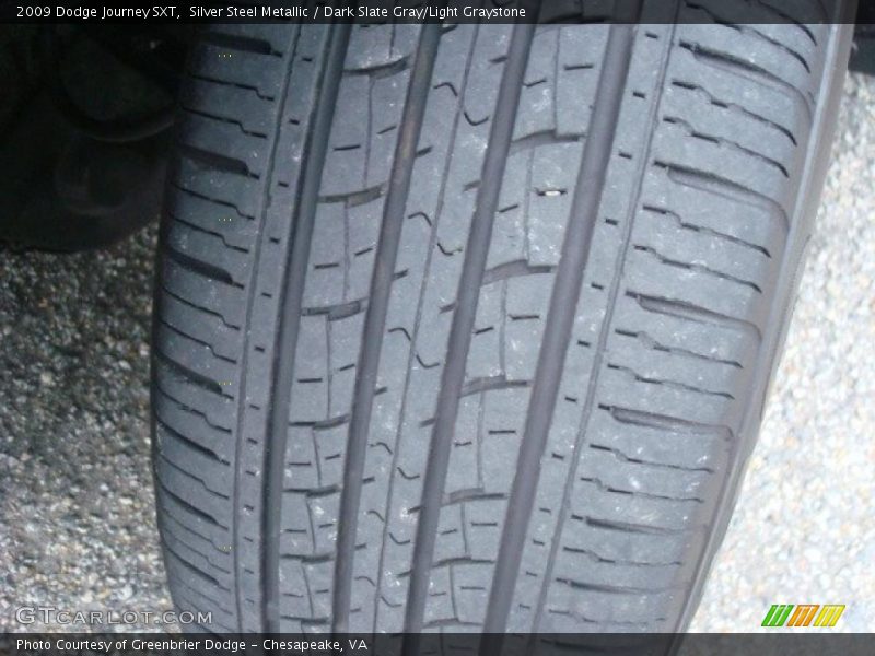 Silver Steel Metallic / Dark Slate Gray/Light Graystone 2009 Dodge Journey SXT