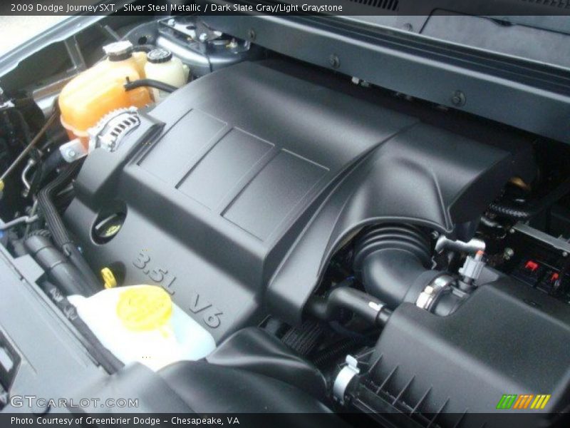 Silver Steel Metallic / Dark Slate Gray/Light Graystone 2009 Dodge Journey SXT