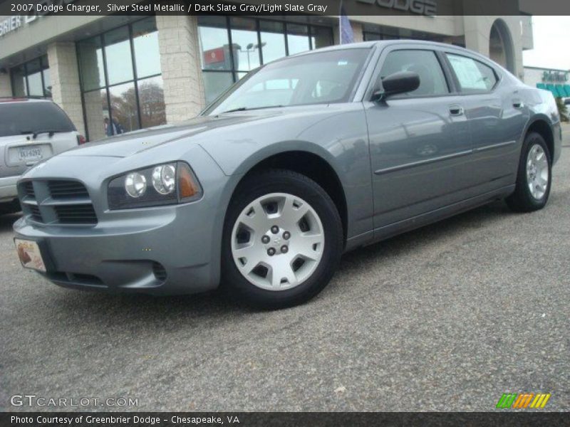Silver Steel Metallic / Dark Slate Gray/Light Slate Gray 2007 Dodge Charger