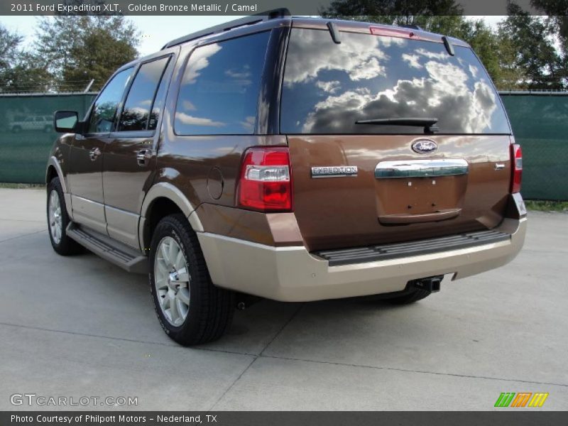 Golden Bronze Metallic / Camel 2011 Ford Expedition XLT