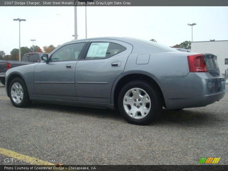 Silver Steel Metallic / Dark Slate Gray/Light Slate Gray 2007 Dodge Charger