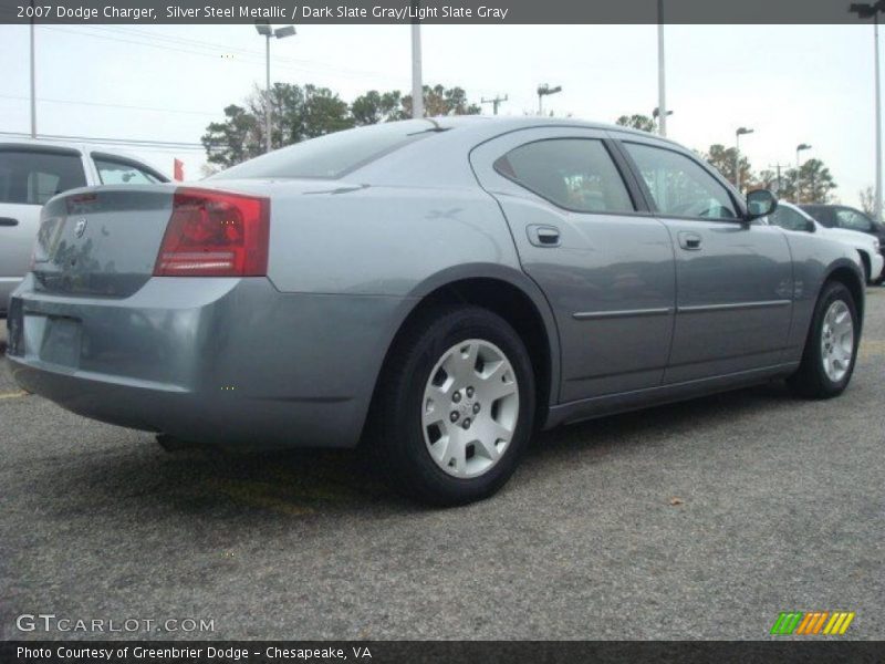 Silver Steel Metallic / Dark Slate Gray/Light Slate Gray 2007 Dodge Charger