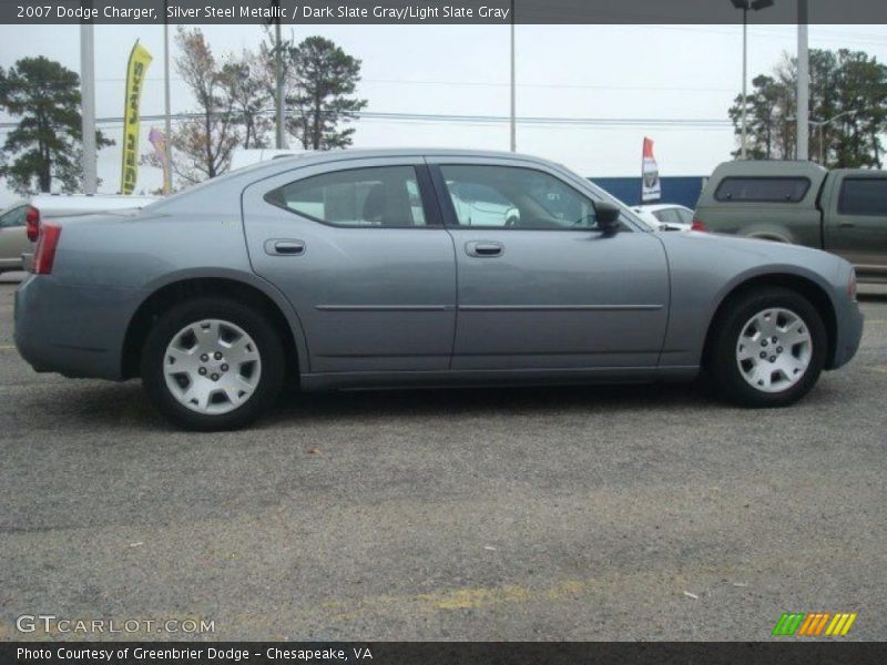 Silver Steel Metallic / Dark Slate Gray/Light Slate Gray 2007 Dodge Charger