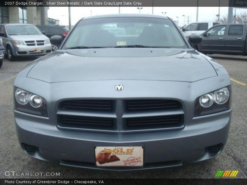 Silver Steel Metallic / Dark Slate Gray/Light Slate Gray 2007 Dodge Charger