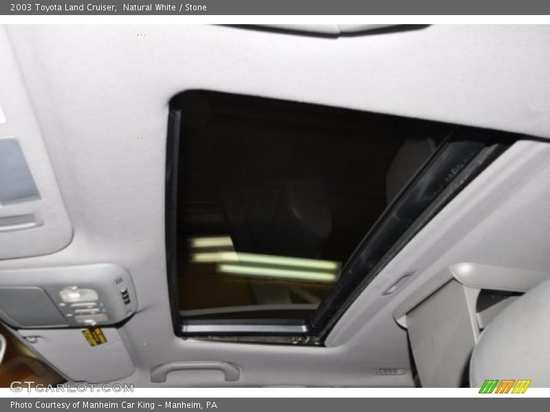 Natural White / Stone 2003 Toyota Land Cruiser