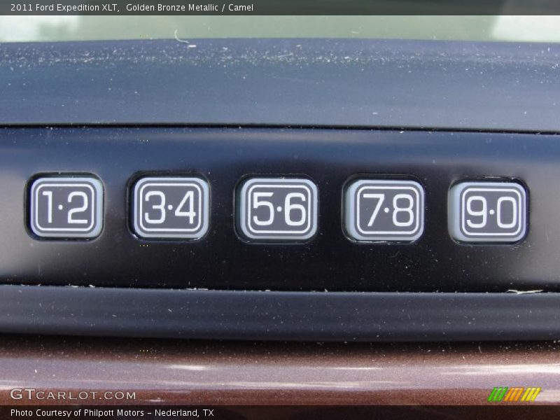 Controls of 2011 Expedition XLT