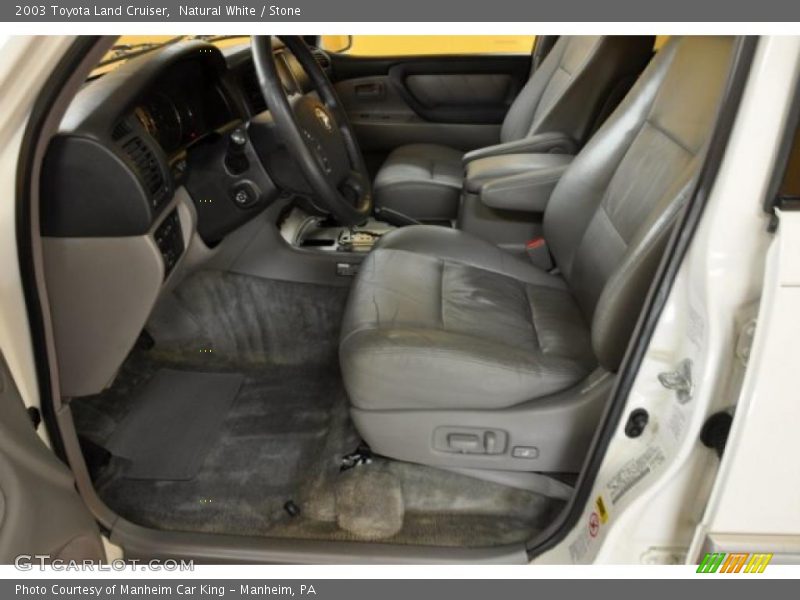 Natural White / Stone 2003 Toyota Land Cruiser