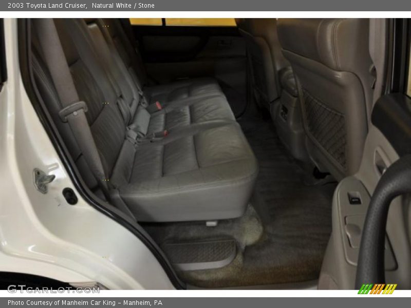 Natural White / Stone 2003 Toyota Land Cruiser