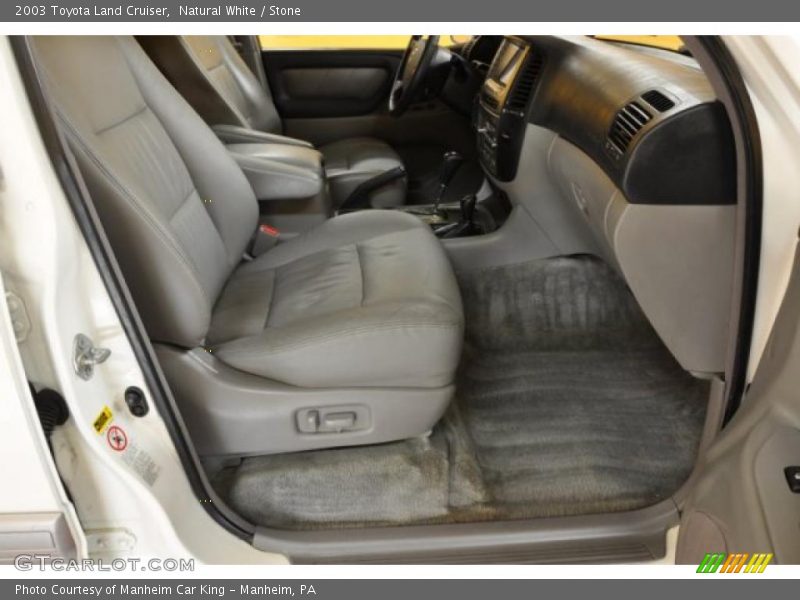 Natural White / Stone 2003 Toyota Land Cruiser