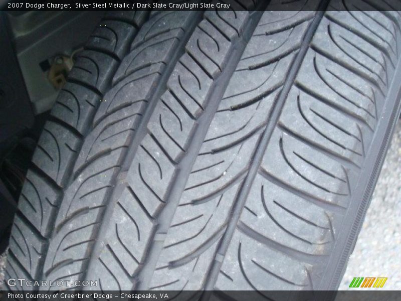 Silver Steel Metallic / Dark Slate Gray/Light Slate Gray 2007 Dodge Charger