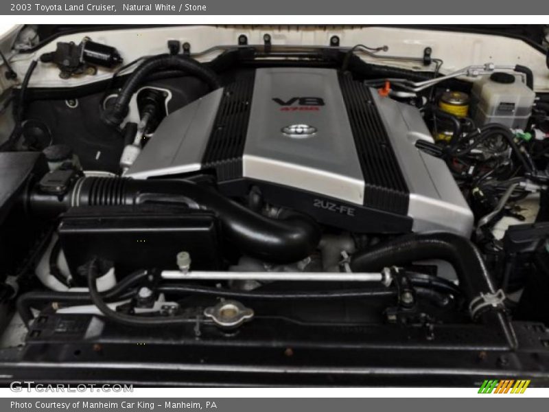  2003 Land Cruiser  Engine - 4.7 Liter DOHC 32-Valve V8