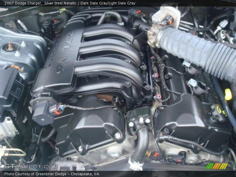 Silver Steel Metallic / Dark Slate Gray/Light Slate Gray 2007 Dodge Charger