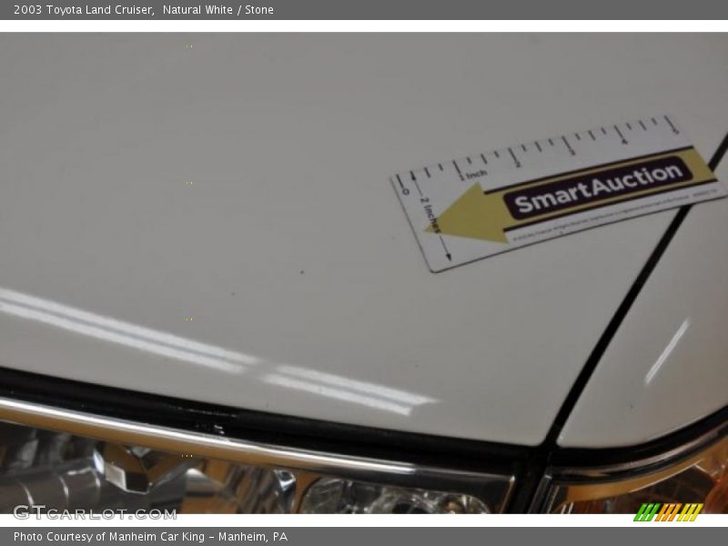 Natural White / Stone 2003 Toyota Land Cruiser