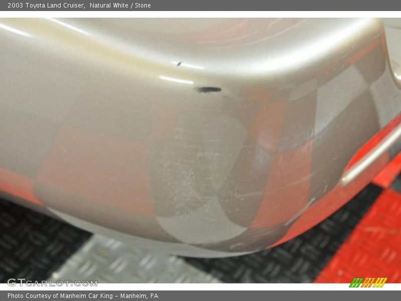 Natural White / Stone 2003 Toyota Land Cruiser