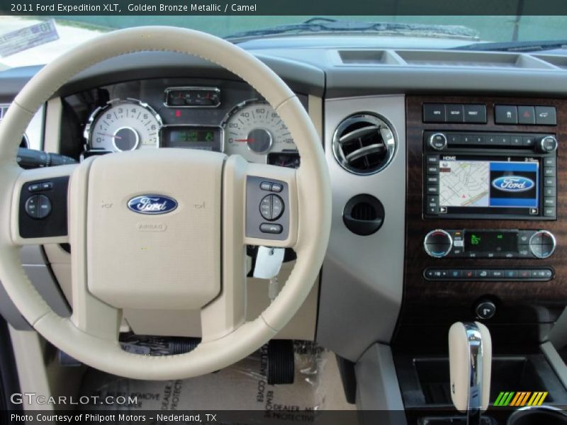 Dashboard of 2011 Expedition XLT