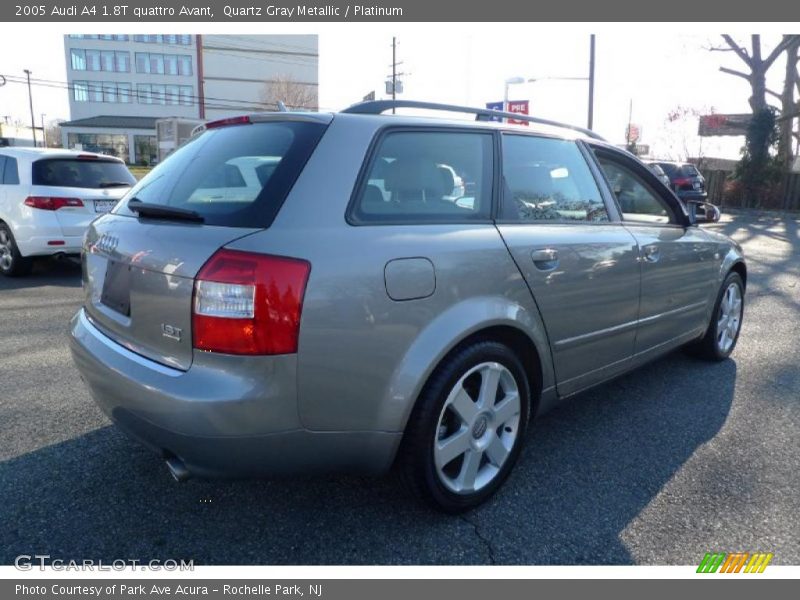 Quartz Gray Metallic / Platinum 2005 Audi A4 1.8T quattro Avant