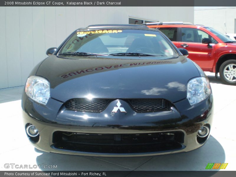 Kalapana Black / Dark Charcoal 2008 Mitsubishi Eclipse GT Coupe