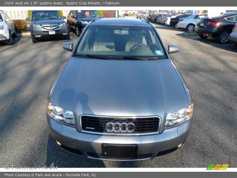 Quartz Gray Metallic / Platinum 2005 Audi A4 1.8T quattro Avant