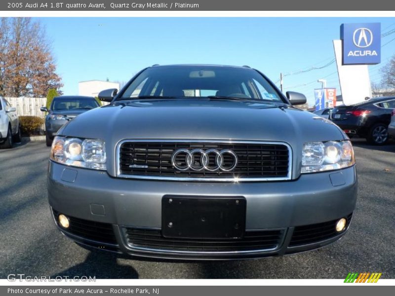 Quartz Gray Metallic / Platinum 2005 Audi A4 1.8T quattro Avant