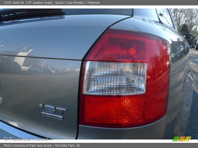 Quartz Gray Metallic / Platinum 2005 Audi A4 1.8T quattro Avant
