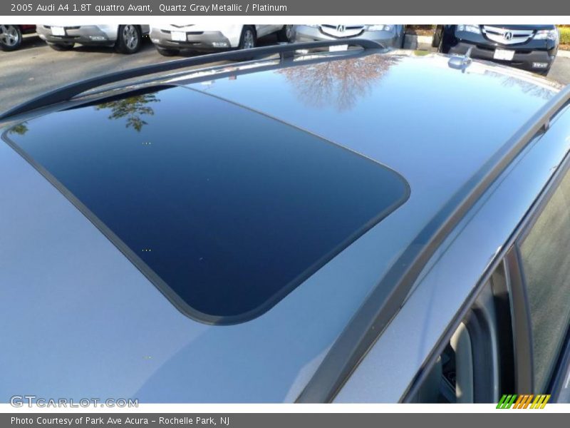Quartz Gray Metallic / Platinum 2005 Audi A4 1.8T quattro Avant