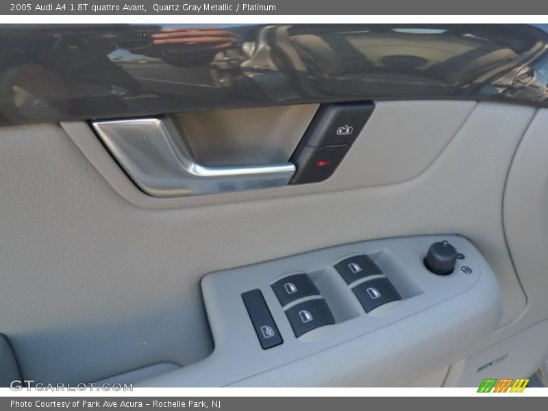 Quartz Gray Metallic / Platinum 2005 Audi A4 1.8T quattro Avant
