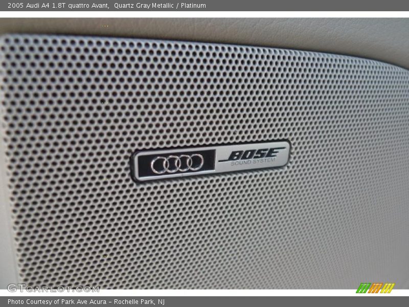 Quartz Gray Metallic / Platinum 2005 Audi A4 1.8T quattro Avant