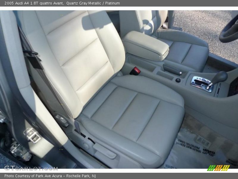 Quartz Gray Metallic / Platinum 2005 Audi A4 1.8T quattro Avant