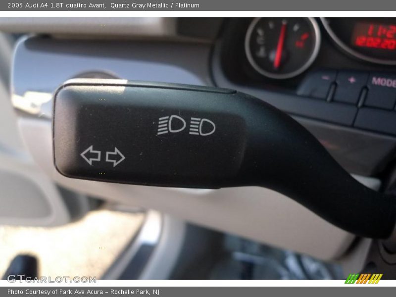 Quartz Gray Metallic / Platinum 2005 Audi A4 1.8T quattro Avant