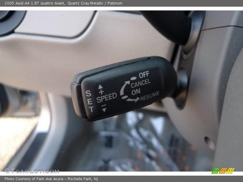 Quartz Gray Metallic / Platinum 2005 Audi A4 1.8T quattro Avant