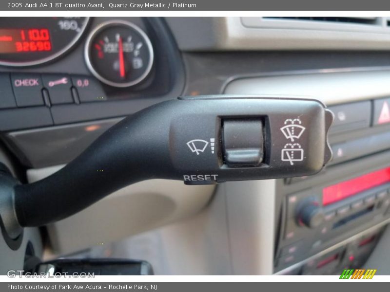 Quartz Gray Metallic / Platinum 2005 Audi A4 1.8T quattro Avant