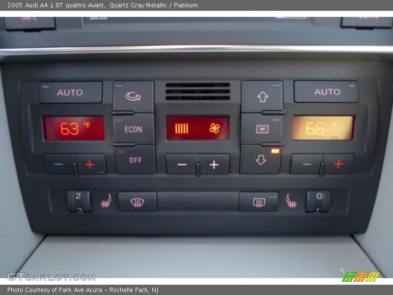 Quartz Gray Metallic / Platinum 2005 Audi A4 1.8T quattro Avant