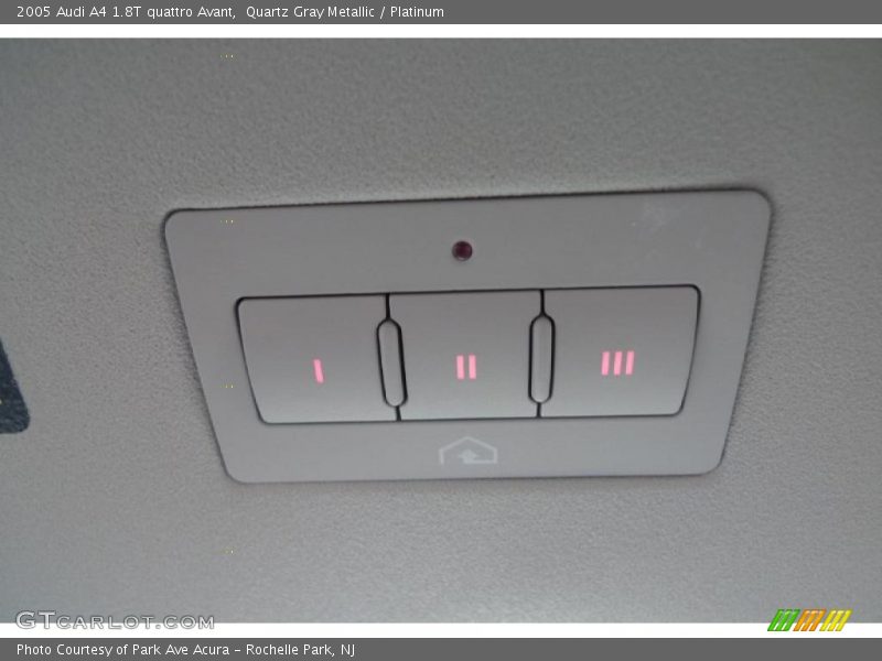 Quartz Gray Metallic / Platinum 2005 Audi A4 1.8T quattro Avant