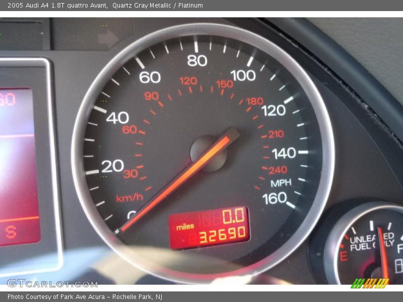 Quartz Gray Metallic / Platinum 2005 Audi A4 1.8T quattro Avant