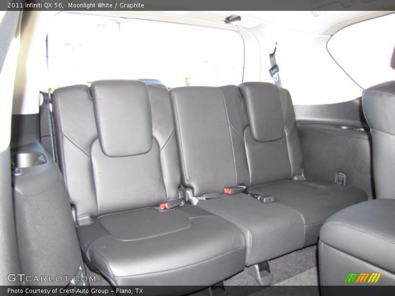 Moonlight White / Graphite 2011 Infiniti QX 56