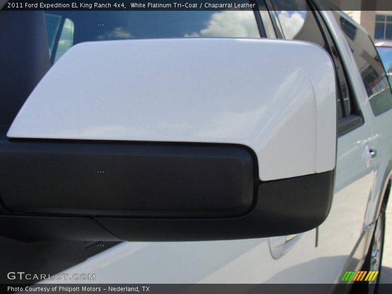 White Platinum Tri-Coat / Chaparral Leather 2011 Ford Expedition EL King Ranch 4x4
