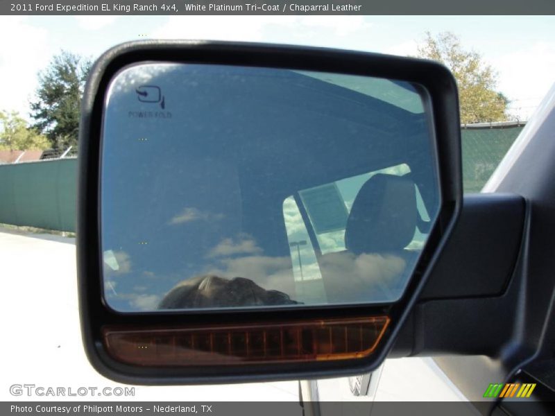 White Platinum Tri-Coat / Chaparral Leather 2011 Ford Expedition EL King Ranch 4x4