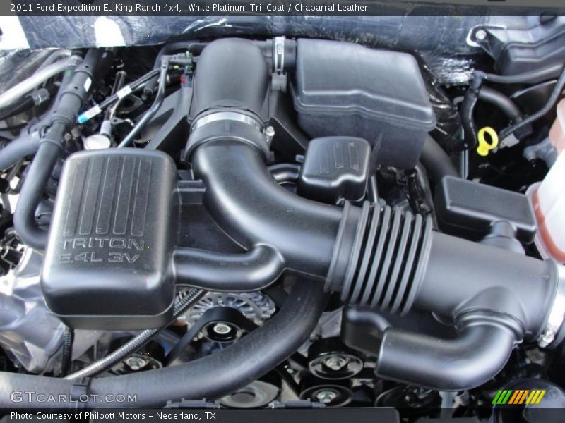  2011 Expedition EL King Ranch 4x4 Engine - 5.4 Liter SOHC 24-Valve Flex-Fuel V8