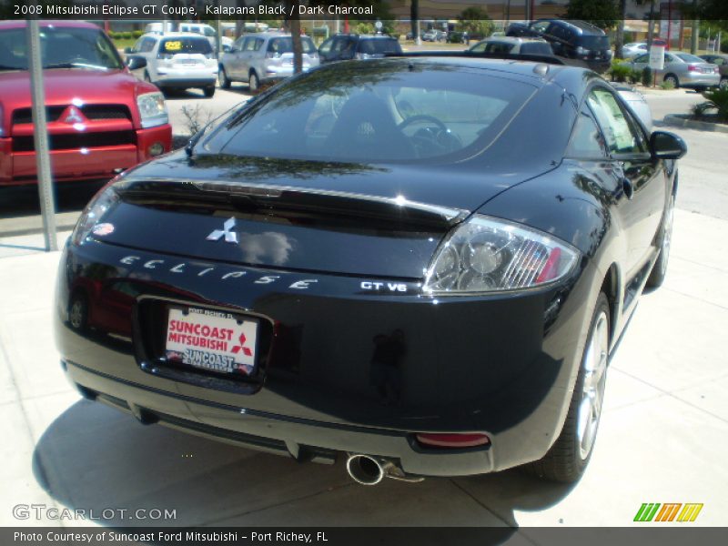 Kalapana Black / Dark Charcoal 2008 Mitsubishi Eclipse GT Coupe