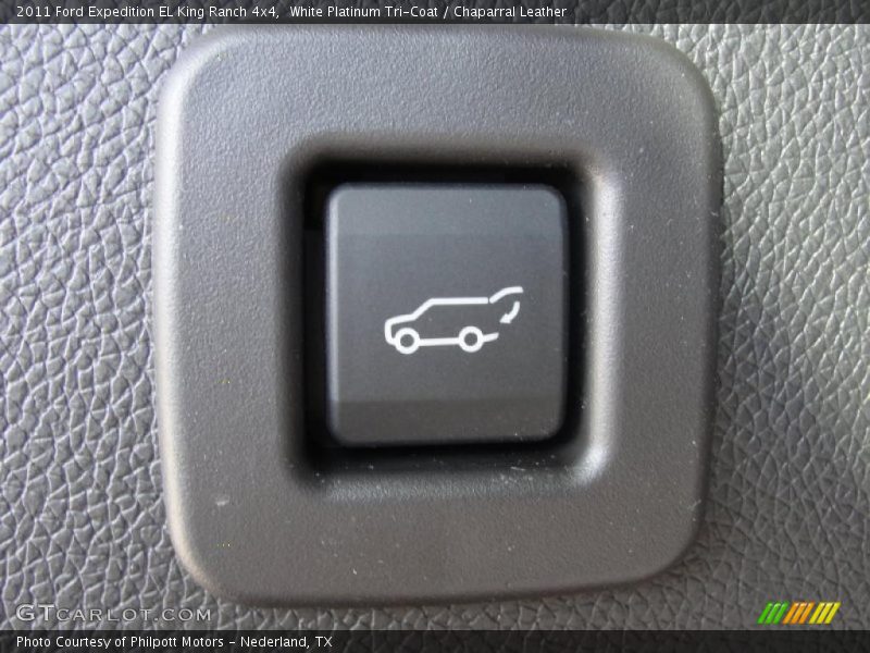 White Platinum Tri-Coat / Chaparral Leather 2011 Ford Expedition EL King Ranch 4x4