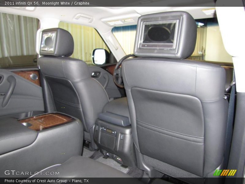 Moonlight White / Graphite 2011 Infiniti QX 56