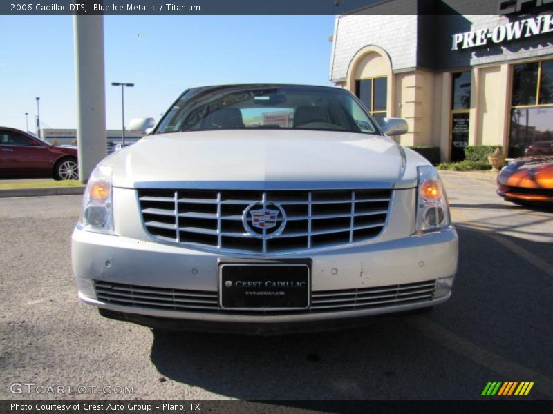 Blue Ice Metallic / Titanium 2006 Cadillac DTS