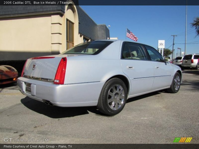 Blue Ice Metallic / Titanium 2006 Cadillac DTS
