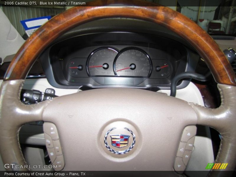 Blue Ice Metallic / Titanium 2006 Cadillac DTS