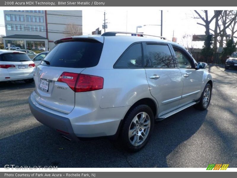 Billet Silver Metallic / Ebony 2008 Acura MDX Technology