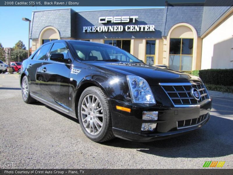 Black Raven / Ebony 2008 Cadillac STS V6